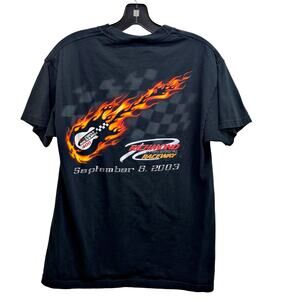Vintage Chevy Rock & Roll 400 Sept 2003 Richmond T-Shirt  Back Logo Nascar
